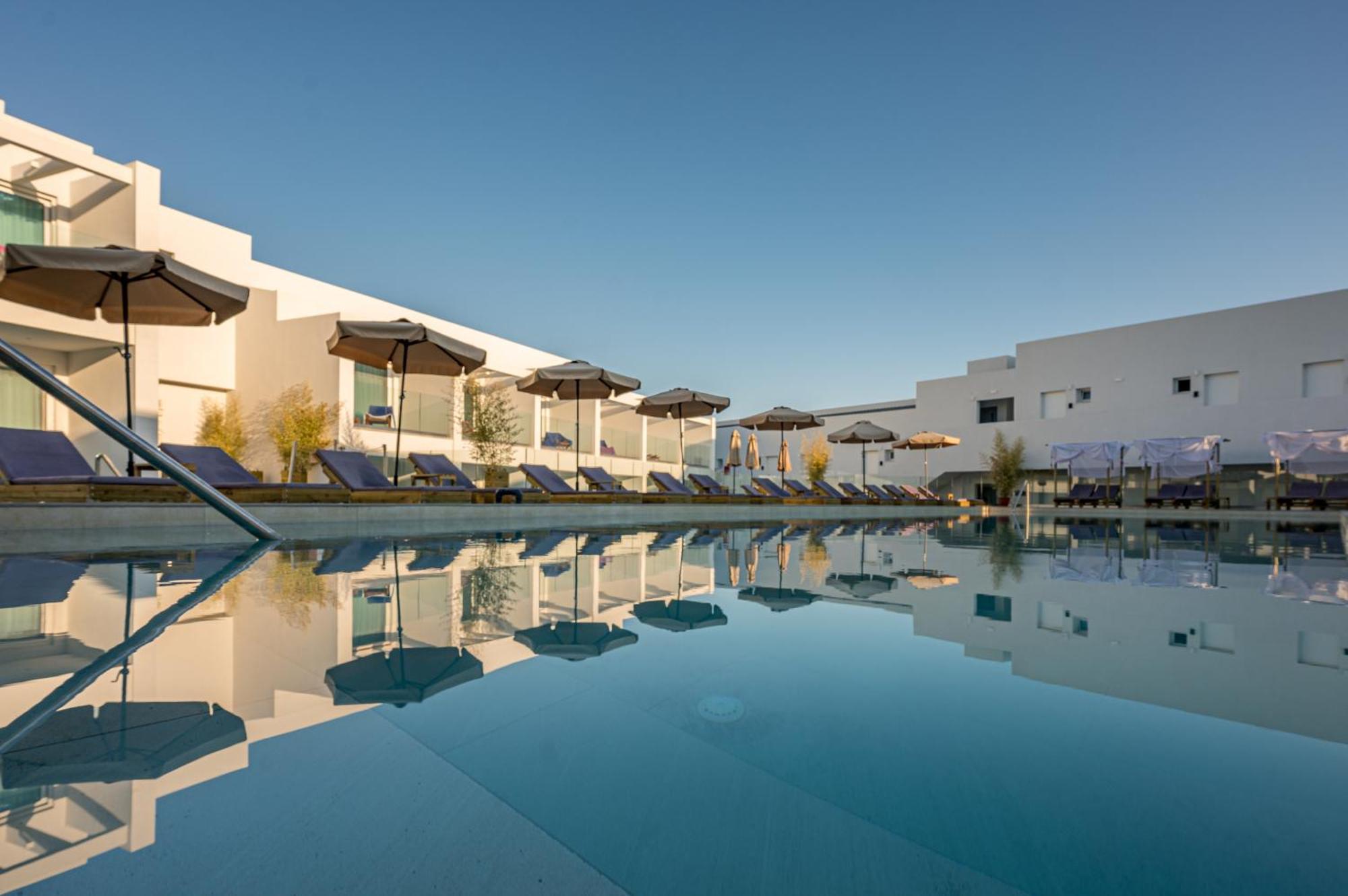 Mirage Bleu Hotel Tragáki Kültér fotó