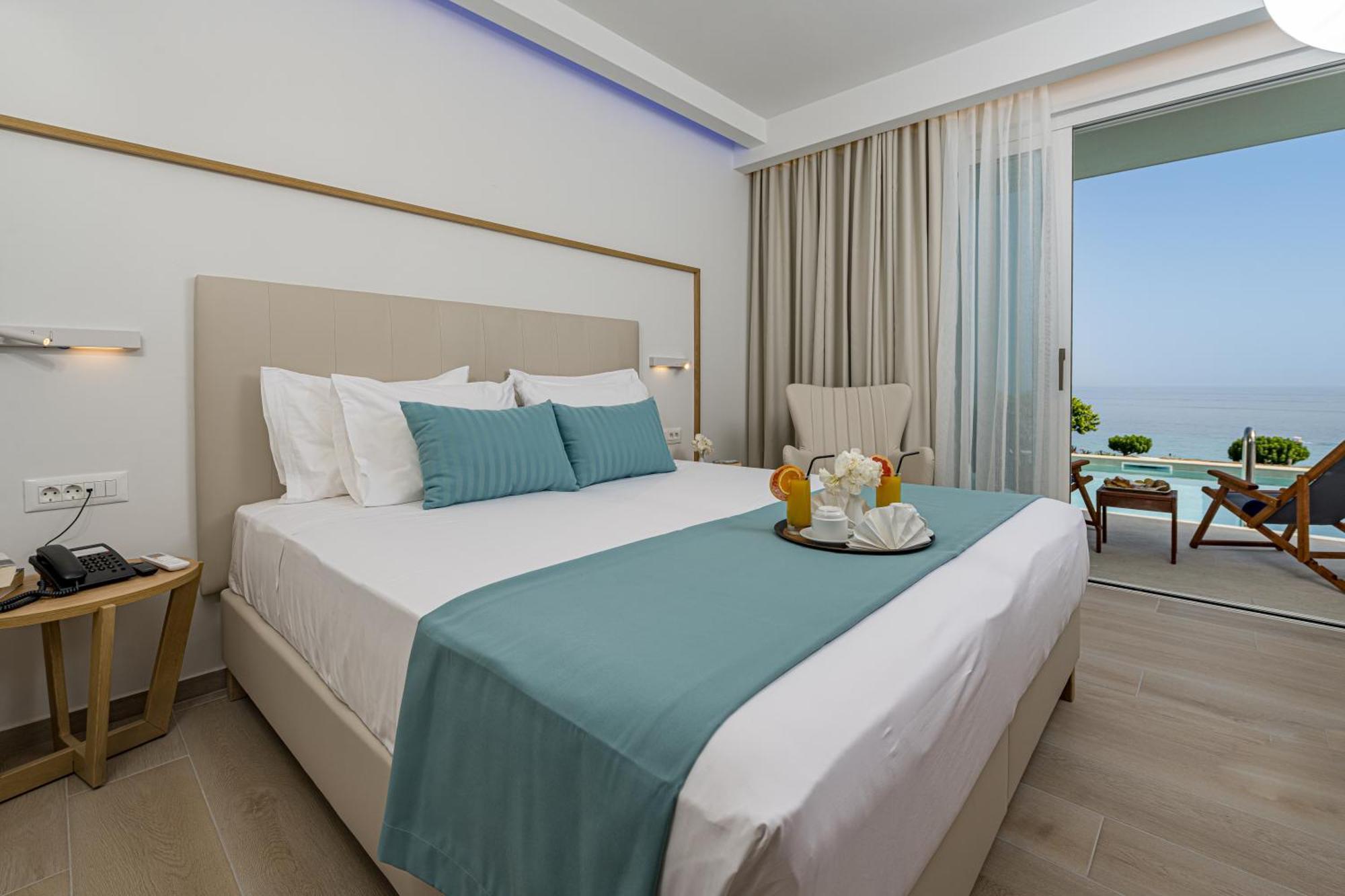 Mirage Bleu Hotel Tragáki Kültér fotó