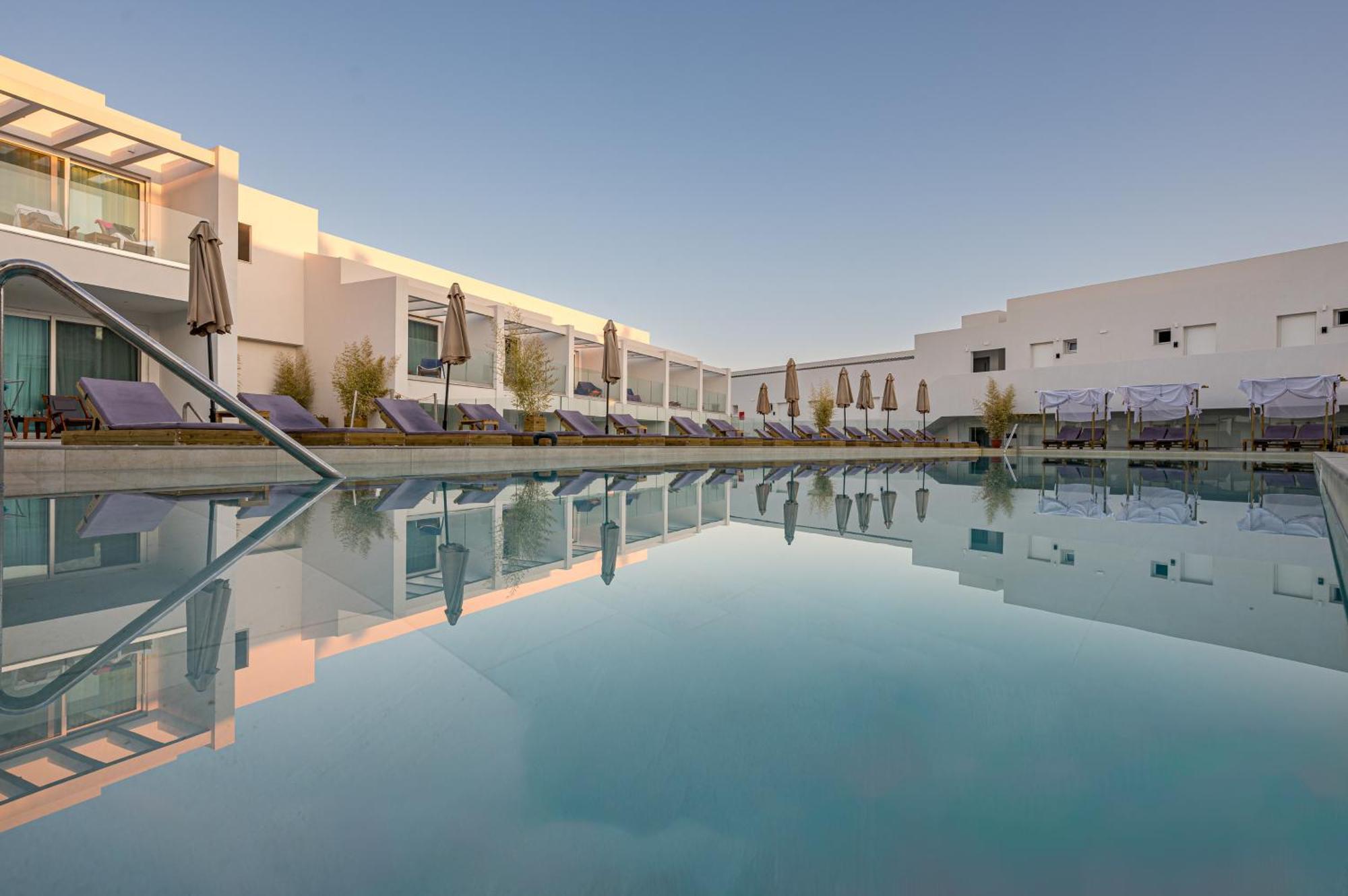 Mirage Bleu Hotel Tragáki Kültér fotó