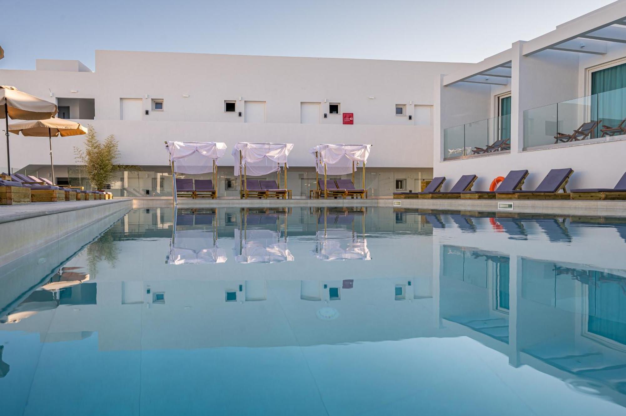 Mirage Bleu Hotel Tragáki Kültér fotó