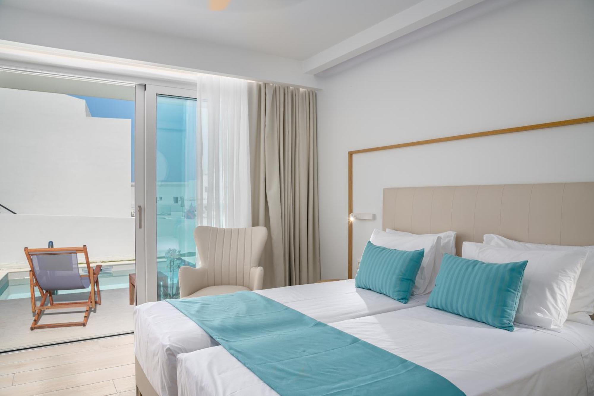 Mirage Bleu Hotel Tragáki Kültér fotó