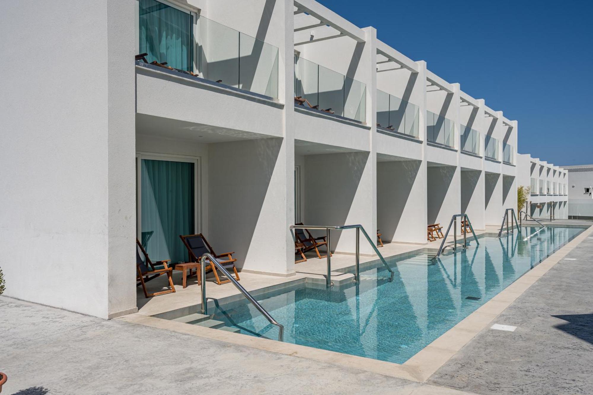 Mirage Bleu Hotel Tragáki Kültér fotó