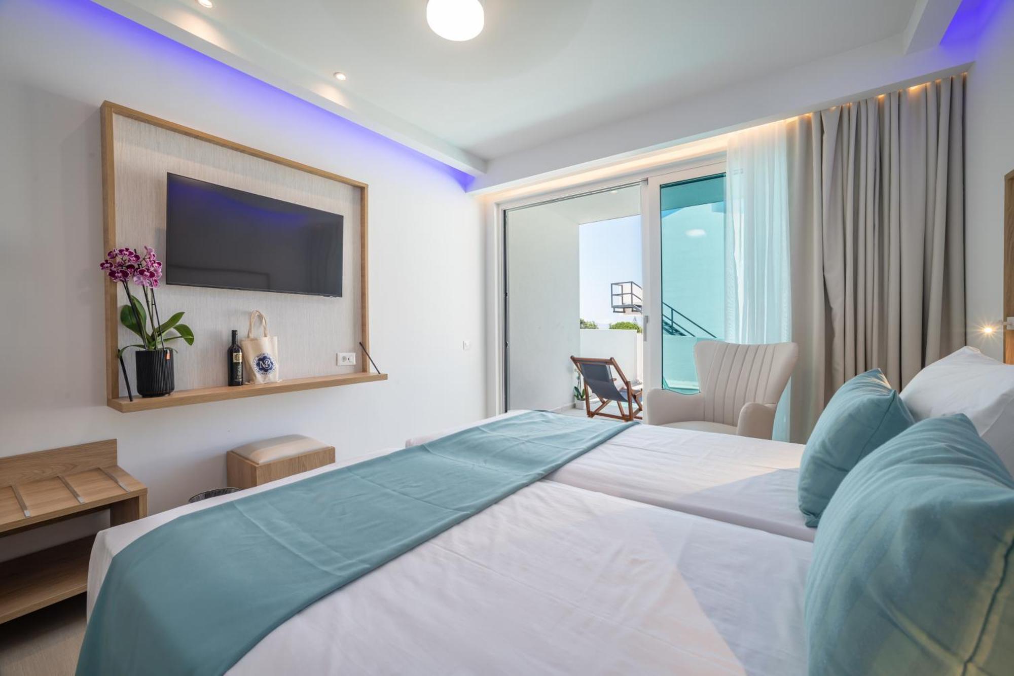 Mirage Bleu Hotel Tragáki Kültér fotó